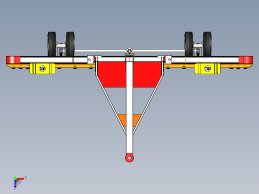 移动托盘车，非机动俯视缩略图