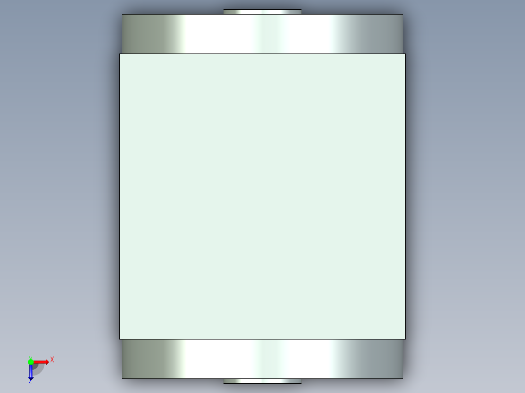 换向器PW110双孔 PGH90-L2 19-95-130-M8俯视图