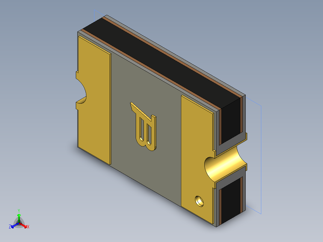 开关继电器保护 SM-MF-MSMF-C1.1正等轴测图