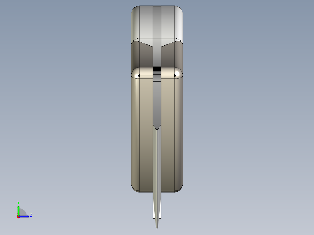 剑、宝剑(140)左视图