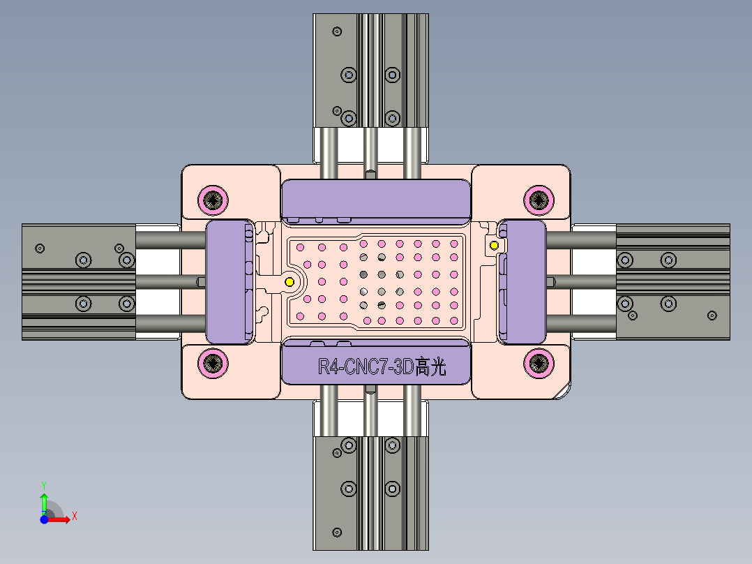 R4-CNC7笔记本CNC工装夹具三维模型150903前视图