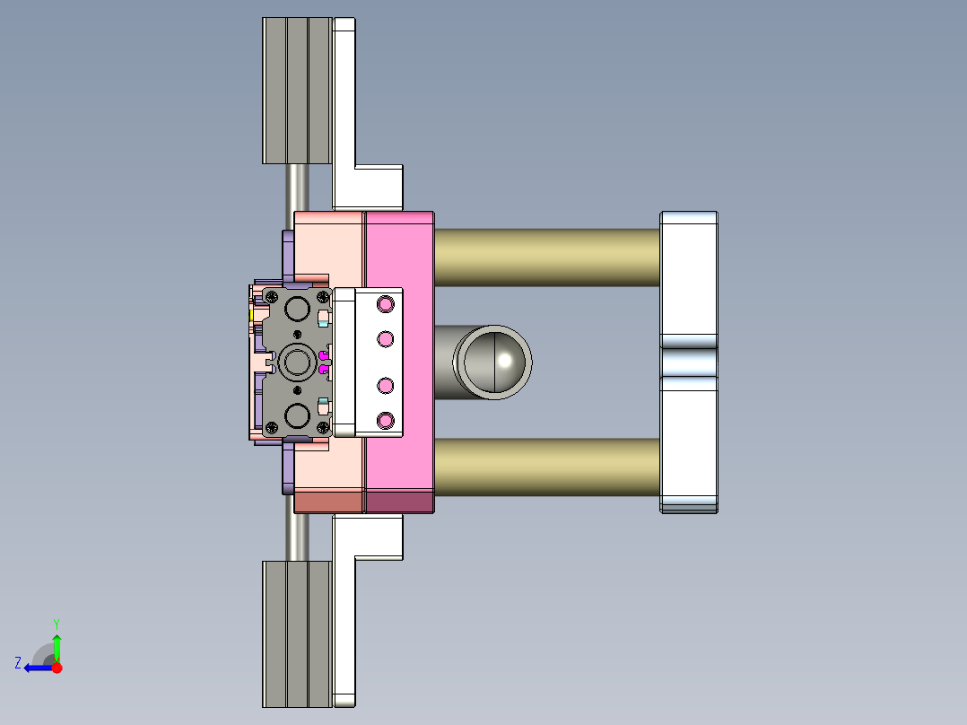 R4-CNC7笔记本CNC工装夹具三维模型150903右视图