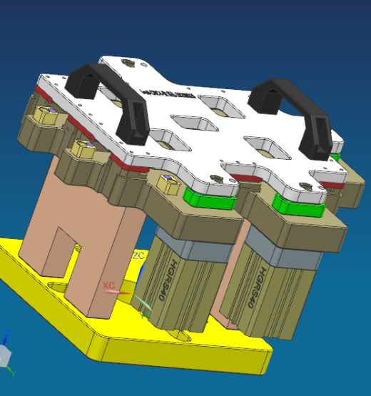 IPAD外壳铣侧孔治具模型缩略图