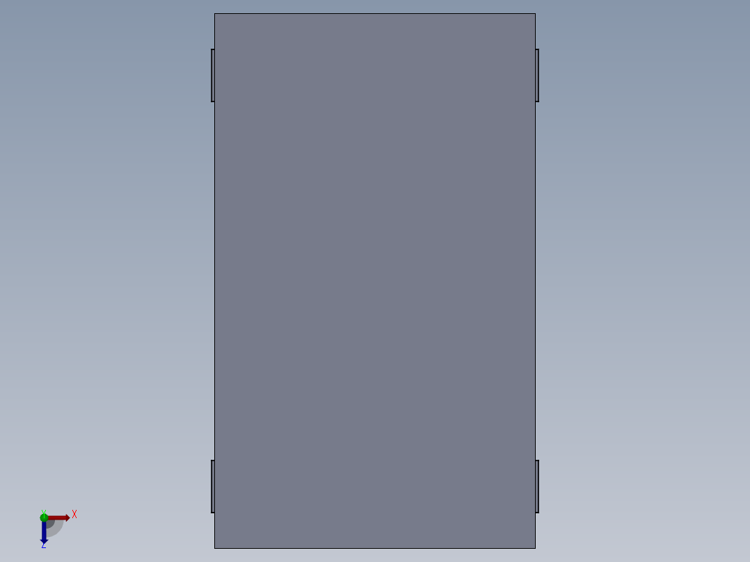 电控柜、密封性好的电气壳俯视图