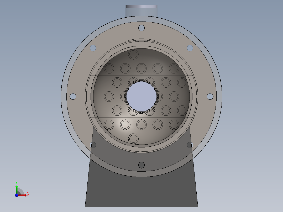 A0002458-壳管式热交换器前视图