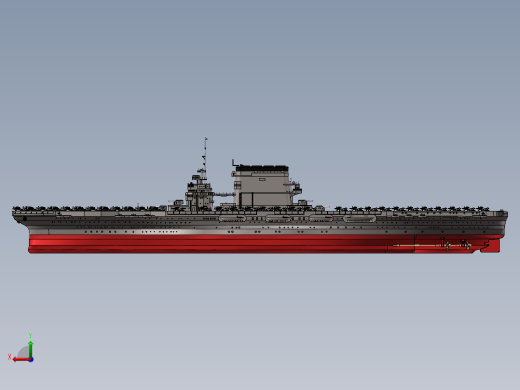 列克星敦号航空母舰后视缩略图