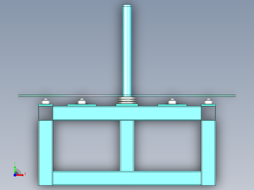 放钢带支架前视缩略图