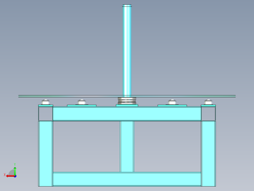 放钢带支架后视缩略图
