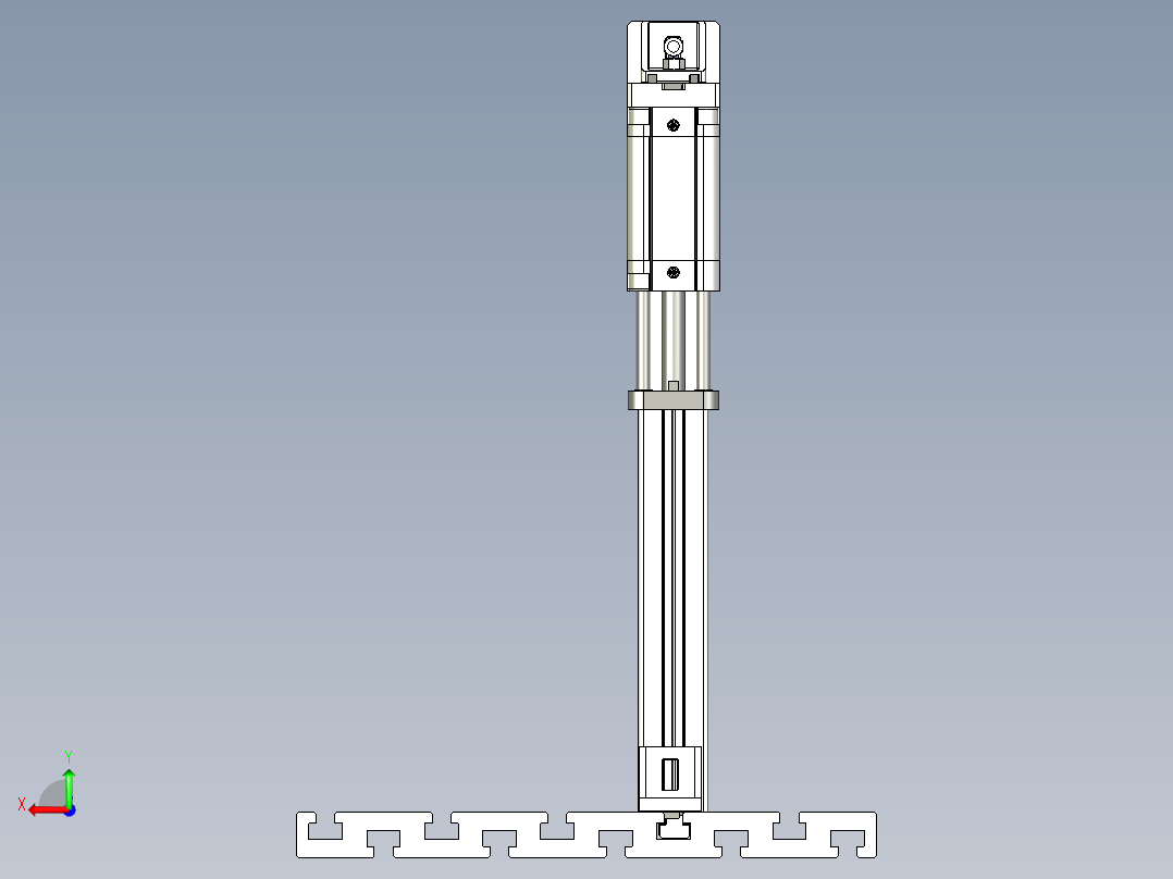 B2004847-Festo气缸抓取和放置后视图