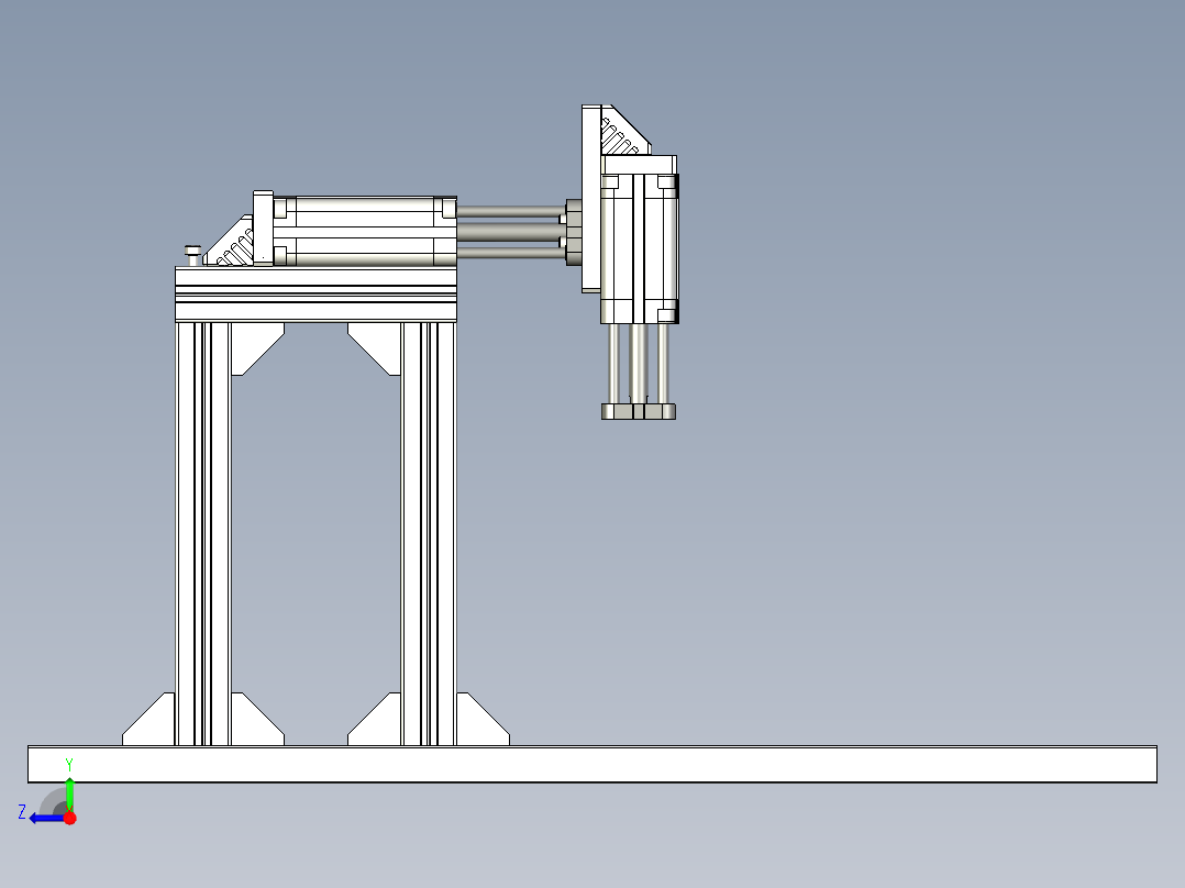 B2004847-Festo气缸抓取和放置右视图