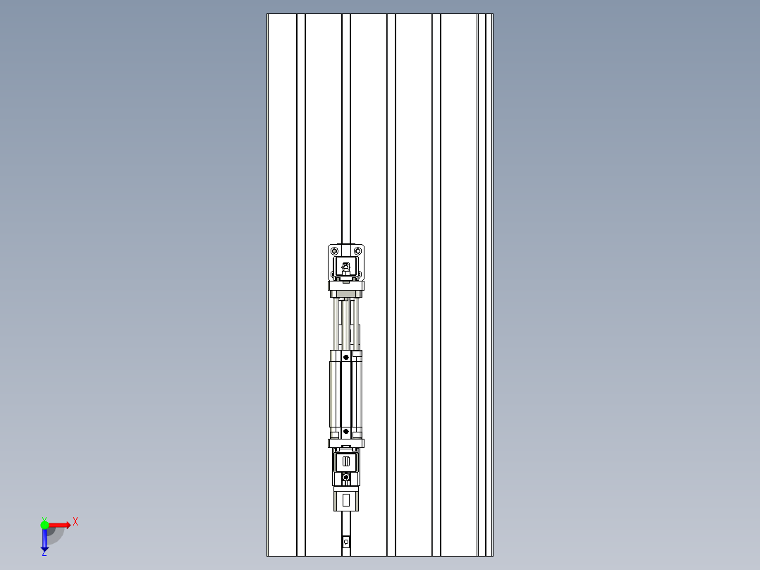 B2004847-Festo气缸抓取和放置俯视图
