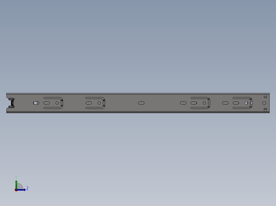 GTV PK-0H30-4000滑轨左视图