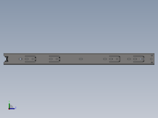 GTV PK-0H30-4000滑轨左视缩略图