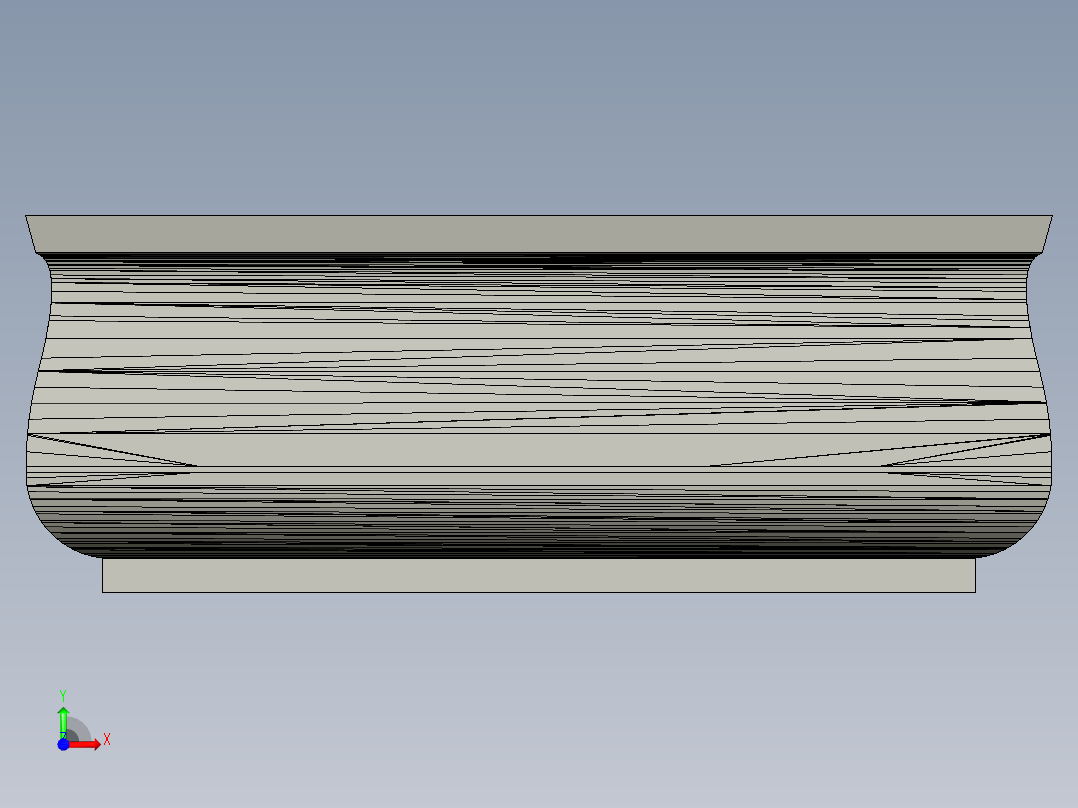 盆栽盆景前视图