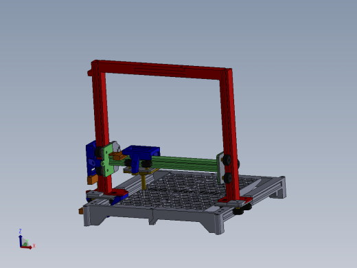 3D 打印坐标测量机cheap-3d-printed-cmm-using-模型格式为 sw