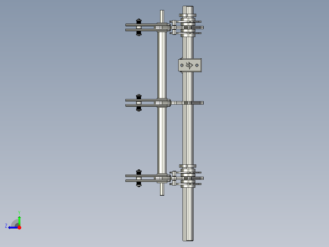 BBS20中高压接地开关右视图