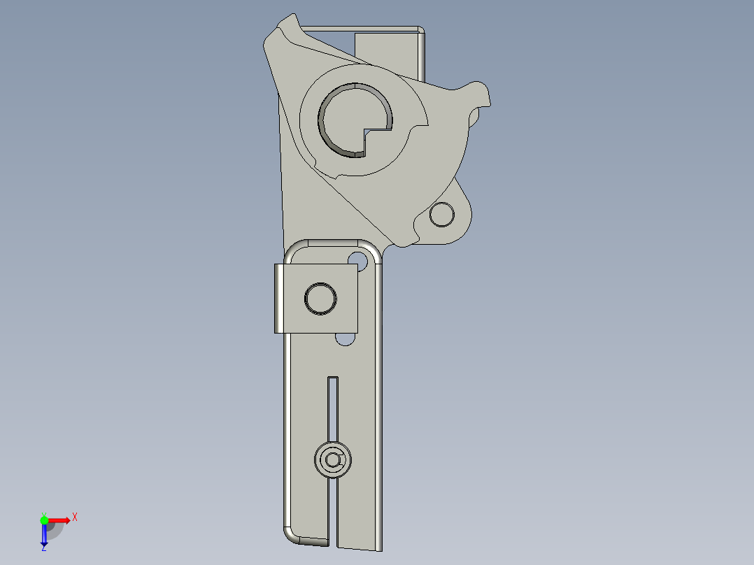 BBS20中高压接地开关俯视图