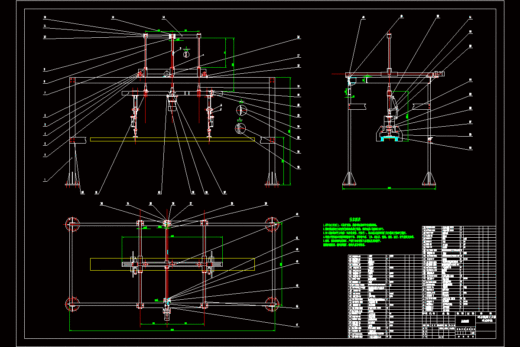 龙门桁架机械手设计-型钢搬运堆垛机【UG三维+CAD+说明书】缩略图