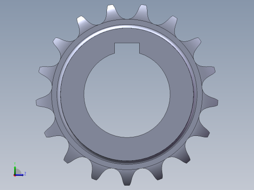 主动链轮111左视缩略图