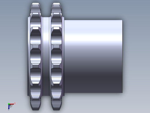 主动链轮111俯视缩略图