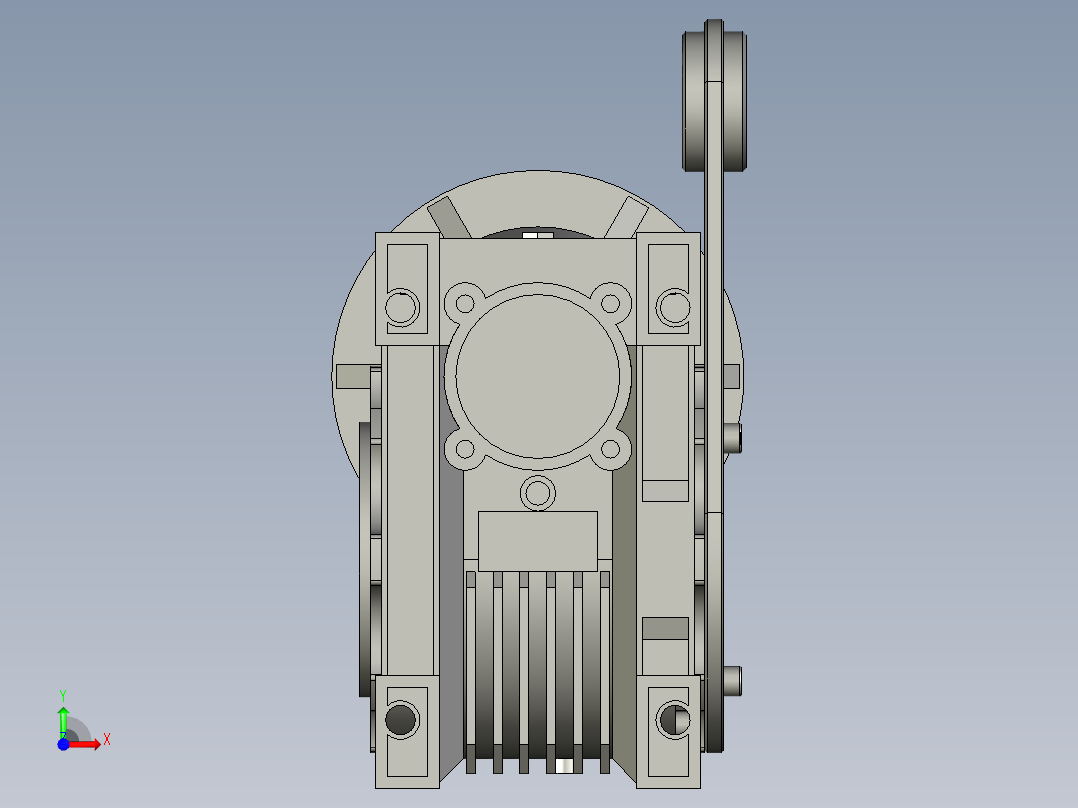 STP_040_040_18_040_FA_20_040_63B14_B14_1_63B14_040_无_A1_空心轴_NMRW前视图