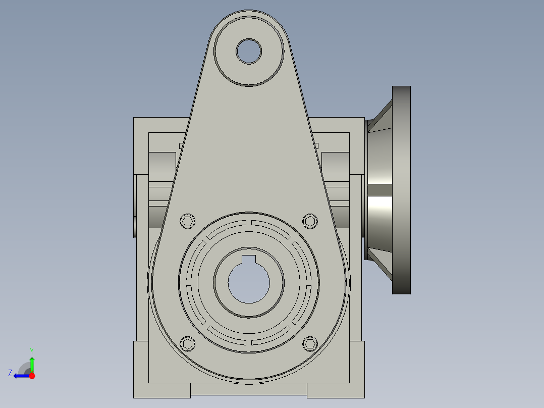 STP_040_040_18_040_FA_20_040_63B14_B14_1_63B14_040_无_A1_空心轴_NMRW右视图
