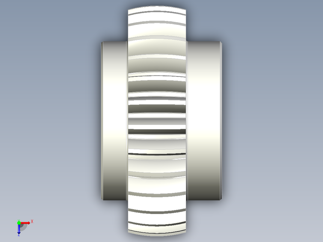 A0003842-带方形连接轴的齿轮俯视图
