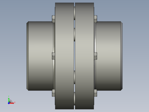 LX(HL)型弹性柱销联轴器LXZ(HLL)型带制动轮弹性柱销联轴器LX7联轴器Z75142J75107前视缩略图