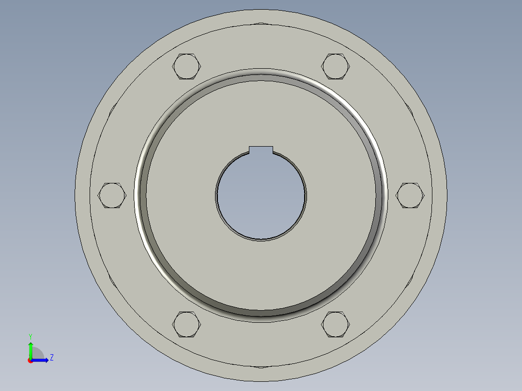 LX(HL)型弹性柱销联轴器LXZ(HLL)型带制动轮弹性柱销联轴器LX7联轴器Z75142J75107左视图