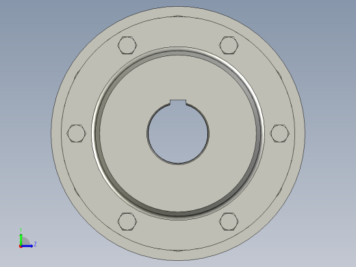 LX(HL)型弹性柱销联轴器LXZ(HLL)型带制动轮弹性柱销联轴器LX7联轴器Z75142J75107左视缩略图