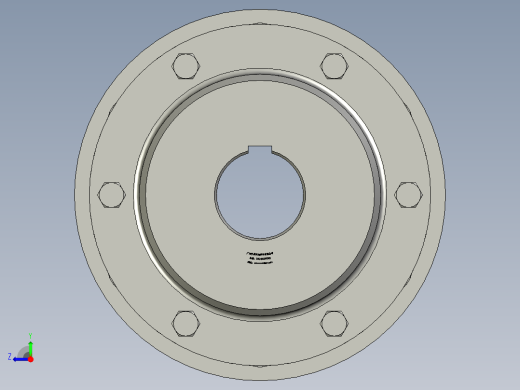 LX(HL)型弹性柱销联轴器LXZ(HLL)型带制动轮弹性柱销联轴器LX7联轴器Z75142J75107右视缩略图