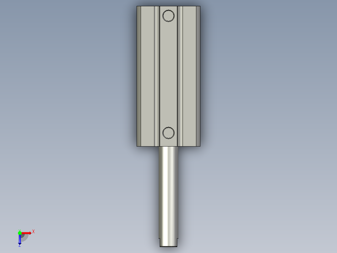 CQ2B40-75D75俯视图