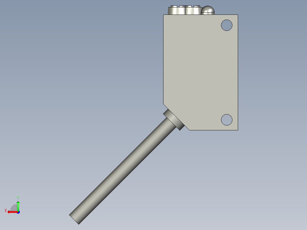 松下-光电CX-411D后视图