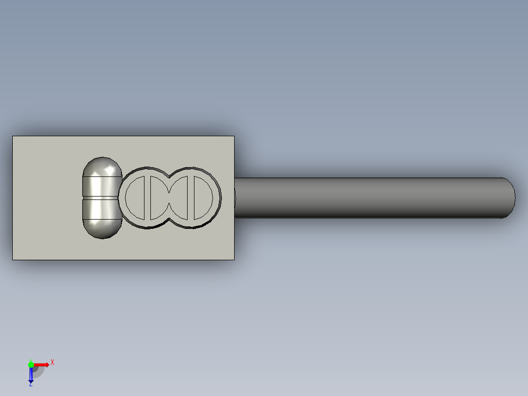 松下-光电CX-411D俯视图