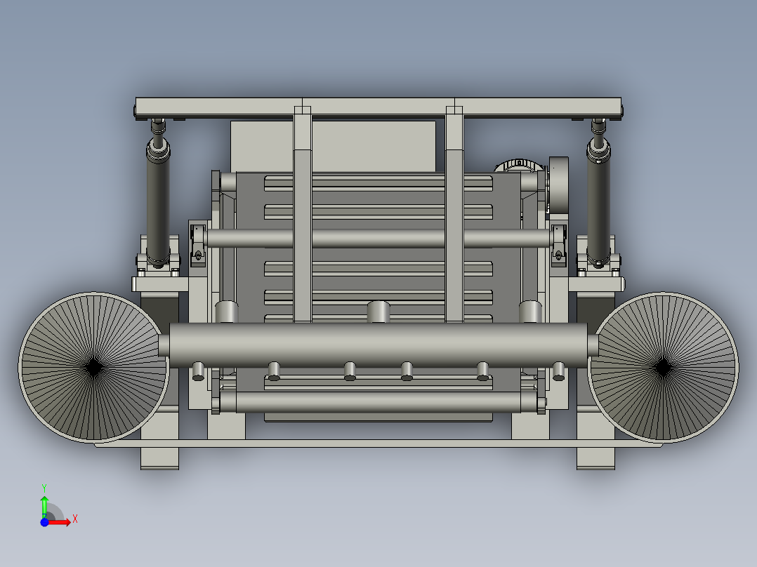 马蹄茨菇收割机前视图