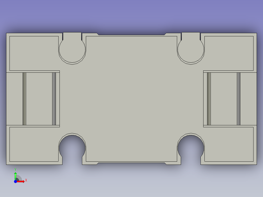 气缸夹爪组件-3-1前视图