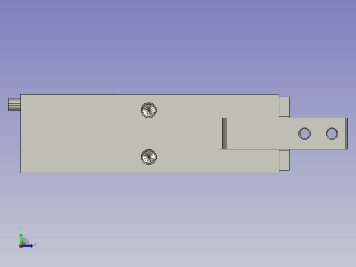 气缸夹爪组件-3-1左视缩略图