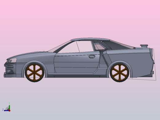 日产 GTR右视缩略图