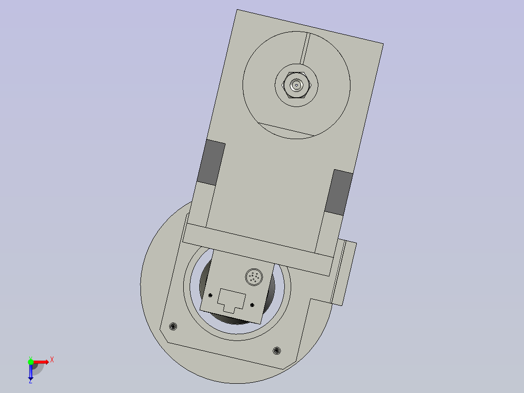 机器人检测对位CCD+吸嘴俯视图