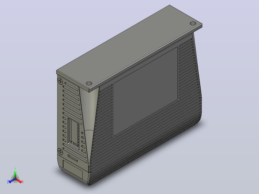 闭环步进电机与驱动器CL3C-EC507_3D模型
