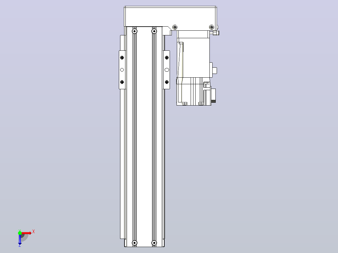 钢基模组TPA-KNR-5002C-250A1-MR-H1S0俯视图
