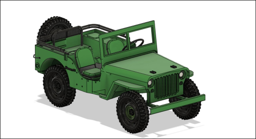 Willys MB 军用吉普车缩略图