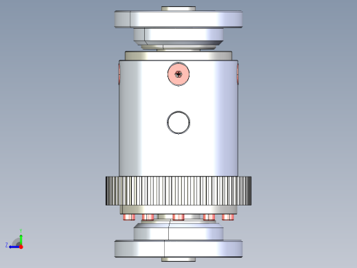 差速器3D模型右视缩略图