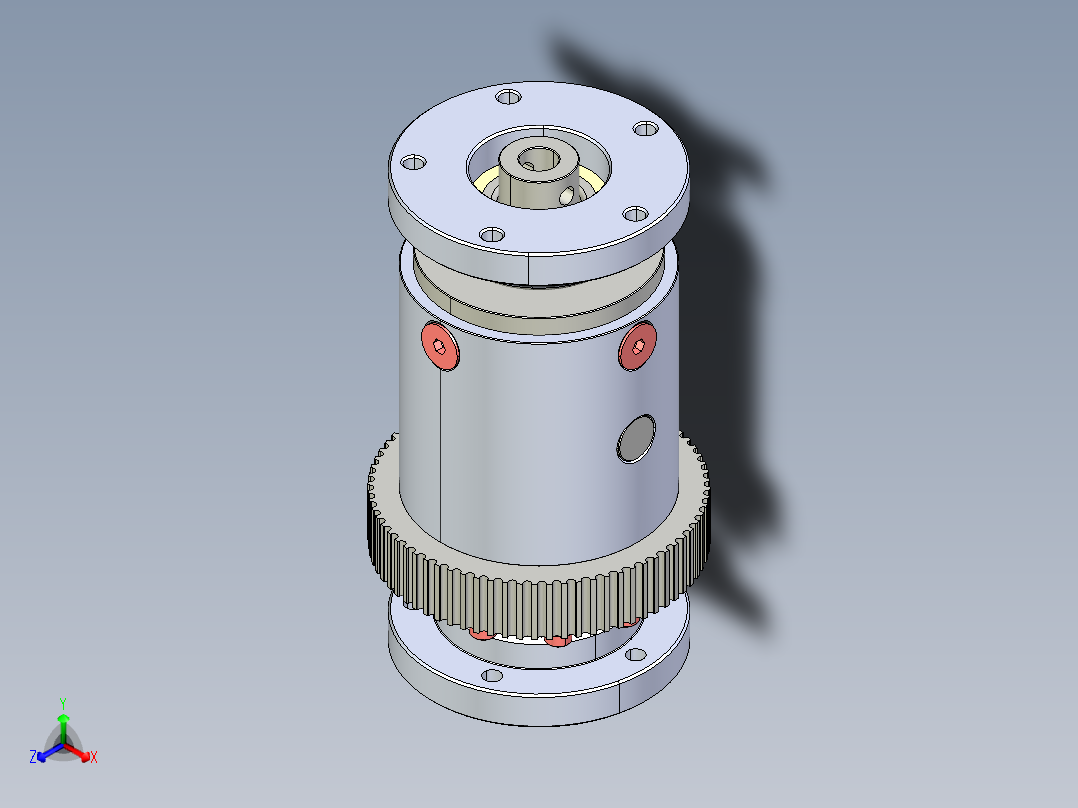 差速器3D模型正等轴测图