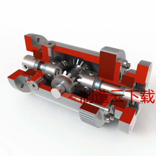 差速器3D模型缩略图