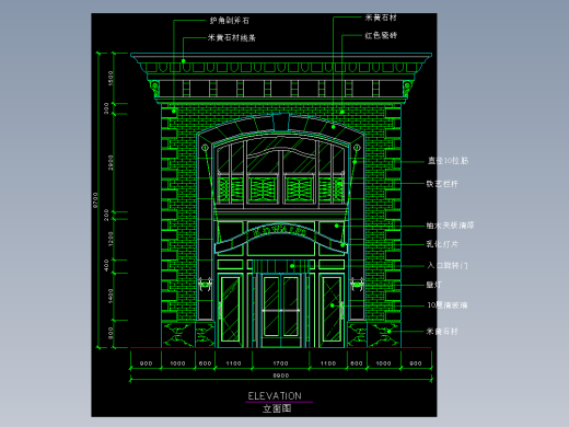 建筑图库工装一-FH04027B