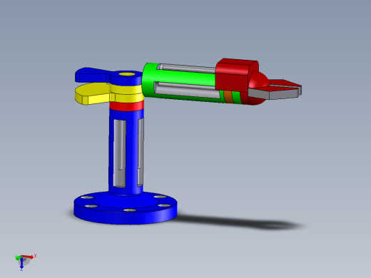一套液压机械手设计方案