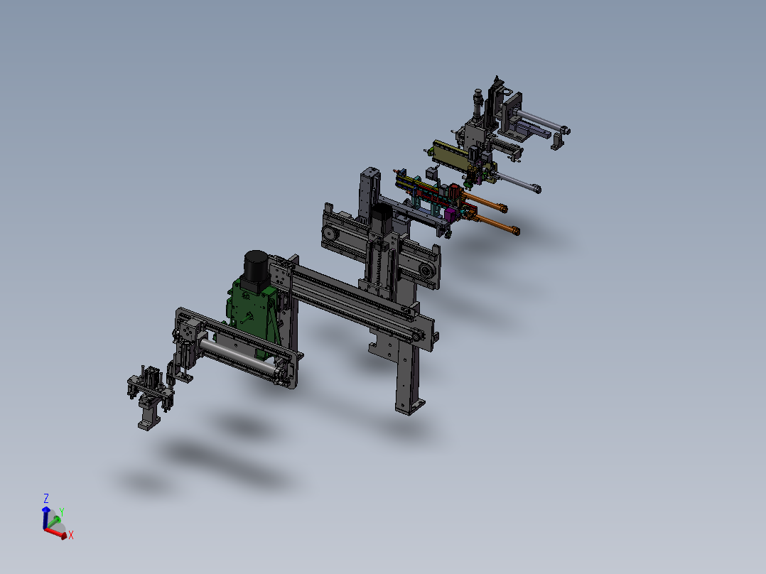 10种取放料机械手上下料机械手上下搬运机械手简易机械手
