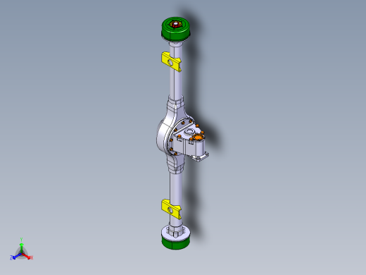 新能源电动车驱动桥设计【三维CATIA+CAD图纸+说明书】正等轴测缩略图