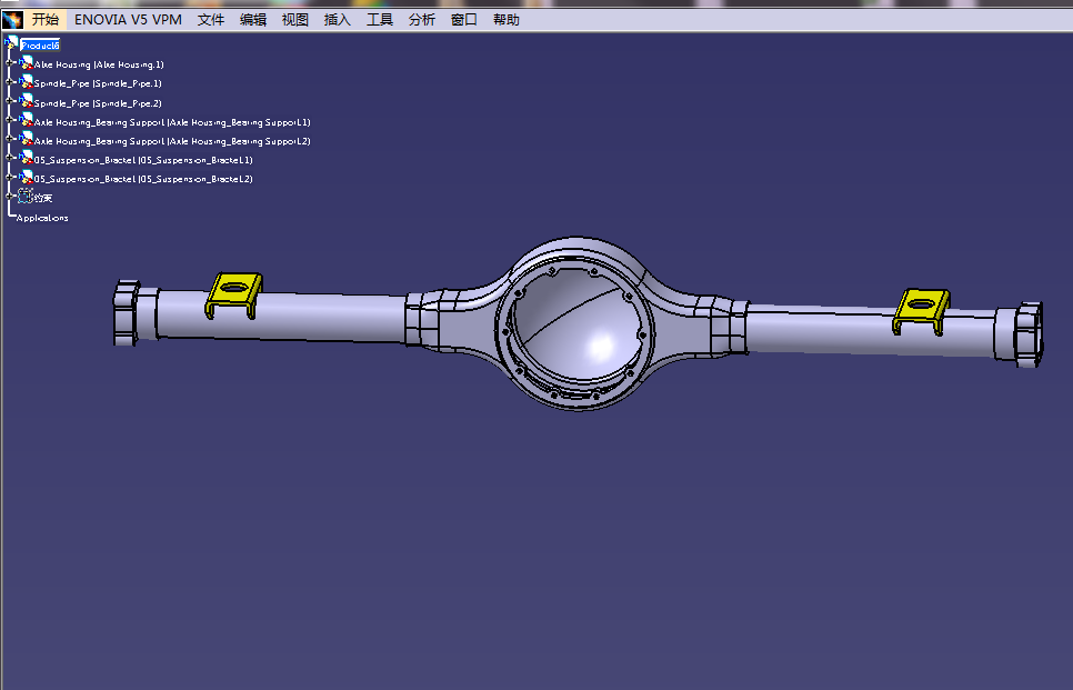 新能源电动车驱动桥设计【三维CATIA+CAD图纸+说明书】